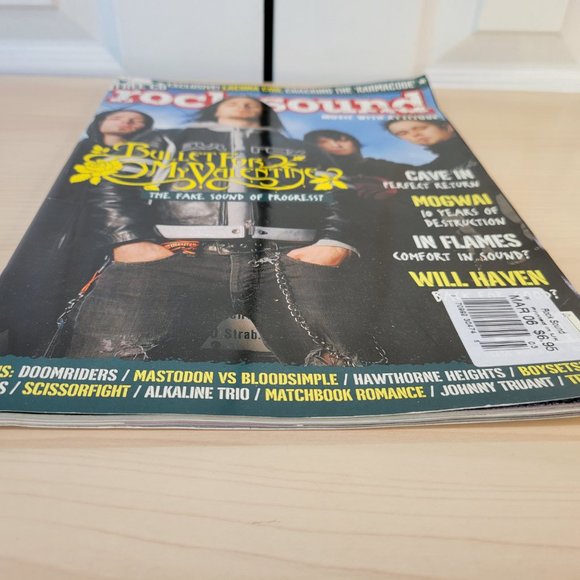 ROCK SOUND UK Magazine #82 March 2006 BULLET FOR MY VALENTINE In Flames Trivium - Picture 4 of 5